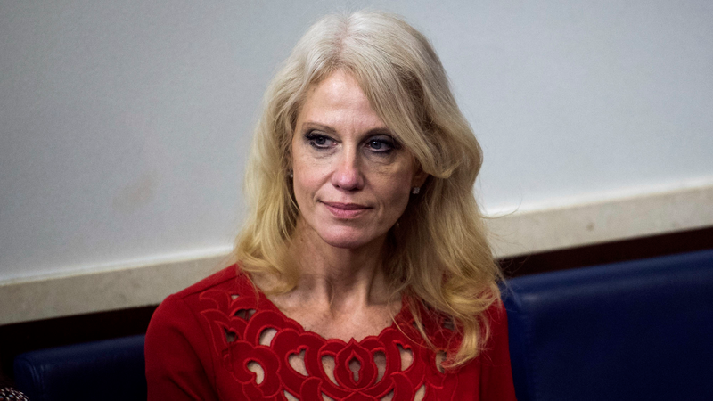 Illustration for article titled Kellyanne Conway Decides To Lay Low Until Rule Of Law Dies Down